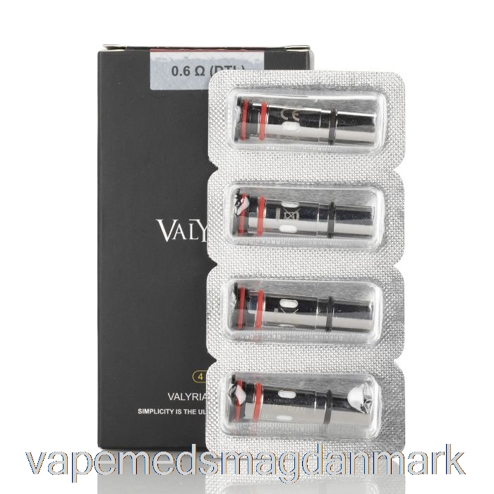 Vape Juice Uwell Valyrian Udskiftning Pod Coils 0,6ohm Valyrian Pod Coils